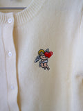 Ashley Williams - Embroidered Cherub Cardigan