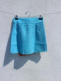 OUOR - Color-Blocked Wrap Skirt