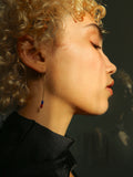 Melissa McArthur - Coral & Lapis Lazuli Earrings