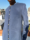 Anna K - Pearl Button Coat