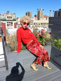 HOH Curate - Vintage Oriental Kick Flare Pants