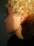 Melissa McArthur - Turquoise & Opal Loop Earrings