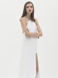 Karla Spetic - White Allure Halter Dress - HouseofHolthus.com